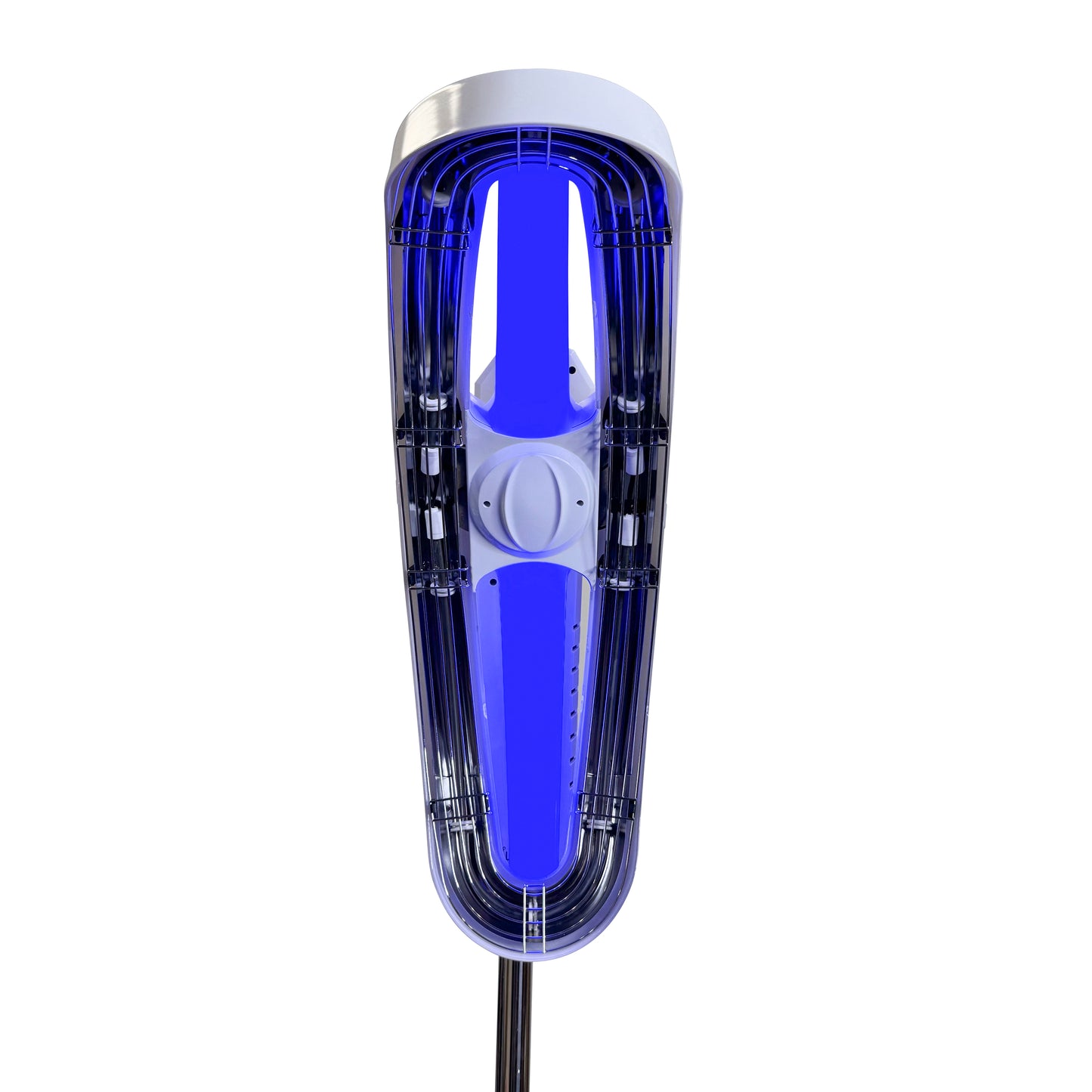 SalonPro Orbiting Halo Procesador de color de cabello infrarrojo profesional y acelerador de secador multifunción con base rodante - Gris