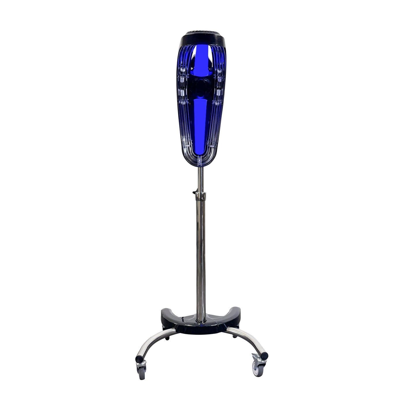 SalonPro Orbiting Halo Procesador de color de cabello infrarrojo profesional y acelerador de secador multifunción con base rodante - Gris