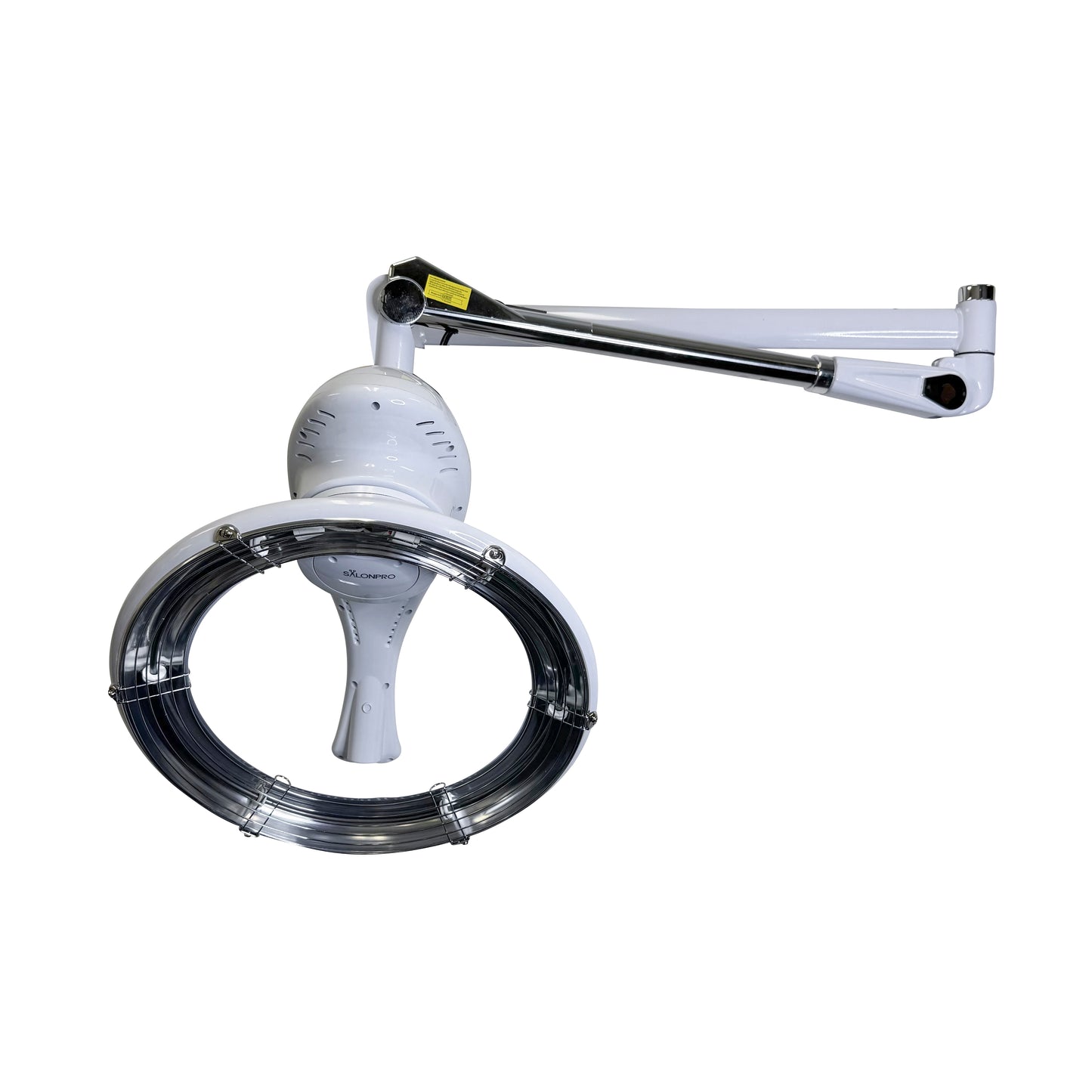 SalonPro Multi-Zone+ Procesador de color de cabello infrarrojo profesional y acelerador de secador multifunción con sistema de montaje en pared - Gris