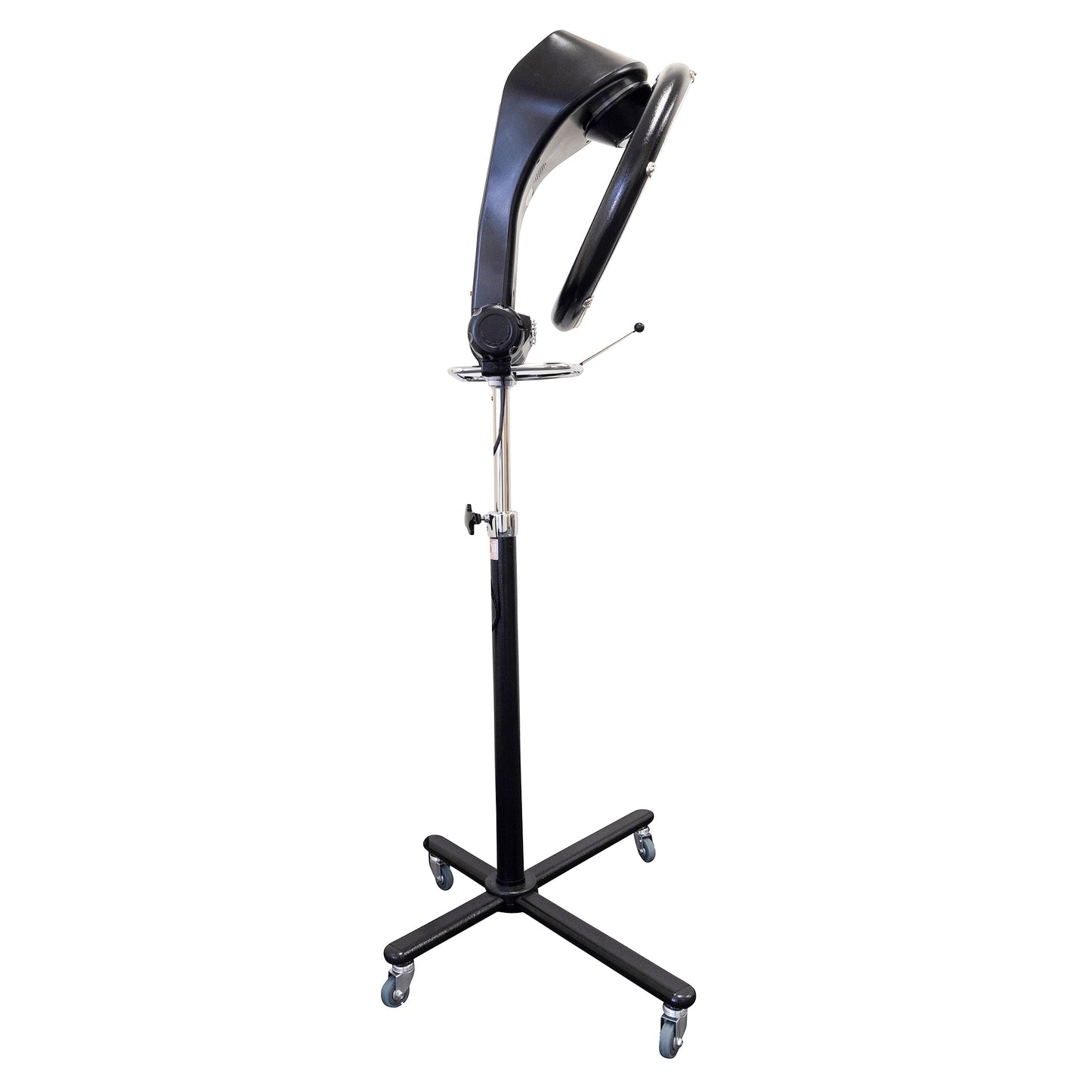 SalonPro Orbiting Halo Infrared Hair Color Processor & Dryer - Rolling Base, Black