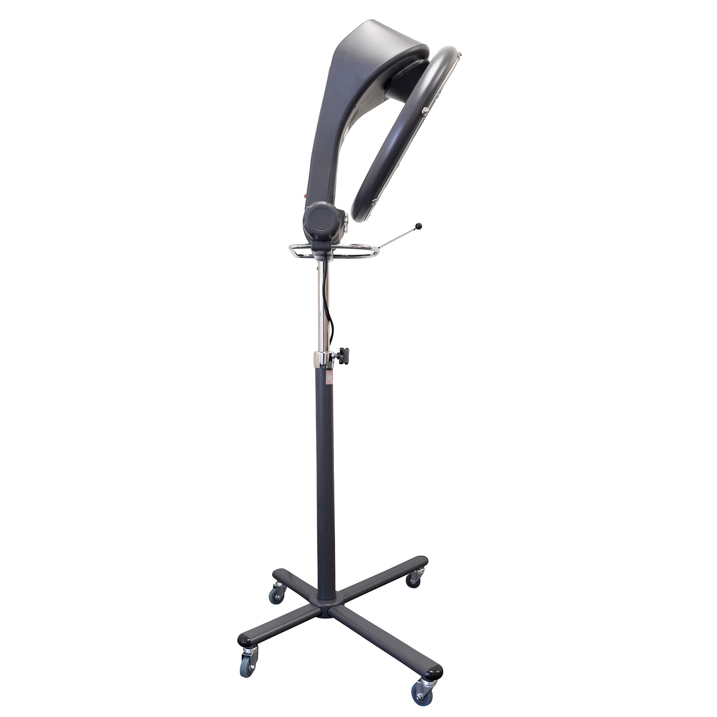 SalonPro Orbiting Halo Processeur de coloration infrarouge professionnel et accélérateur de séchage multifonction avec base roulante – Gris