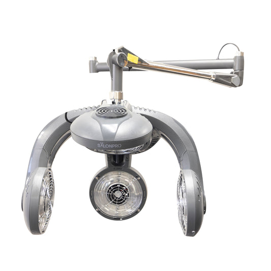 SalonPro Multi-Zone+ Infrared Hair Color Processor & Dryer – Wall Mount, Grey