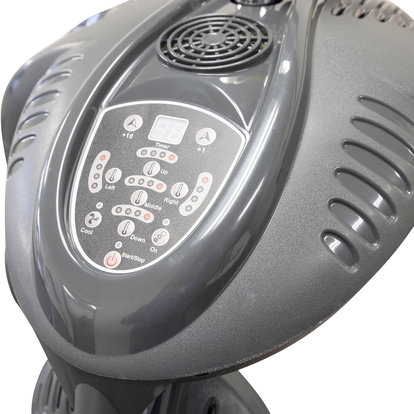 SalonPro Multi-Zone+ Processeur de coloration infrarouge professionnel et accélérateur de séchage multifonction avec système de montage mural - Gris