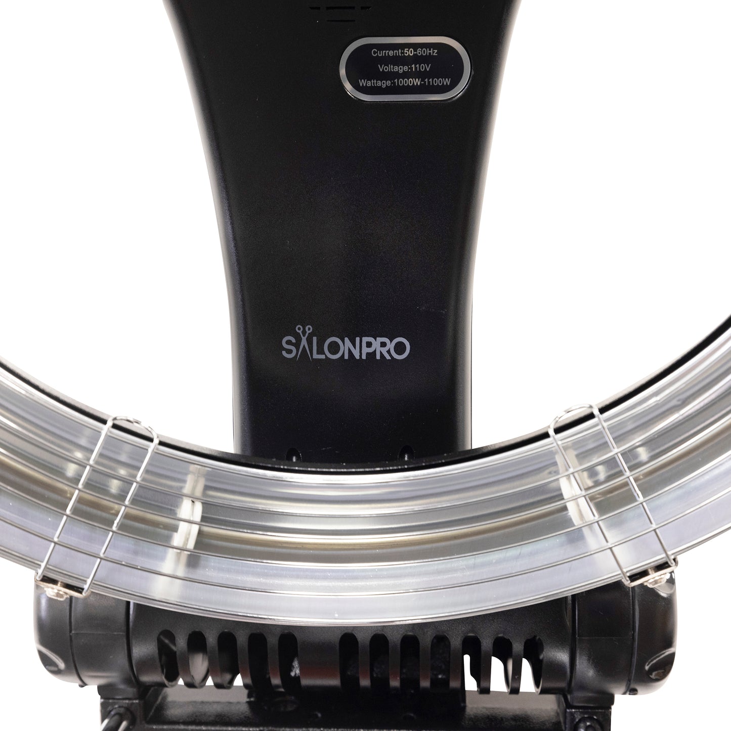 SalonPro Orbiting Halo Infrared Hair Color Processor & Dryer – Wall Mount, Black