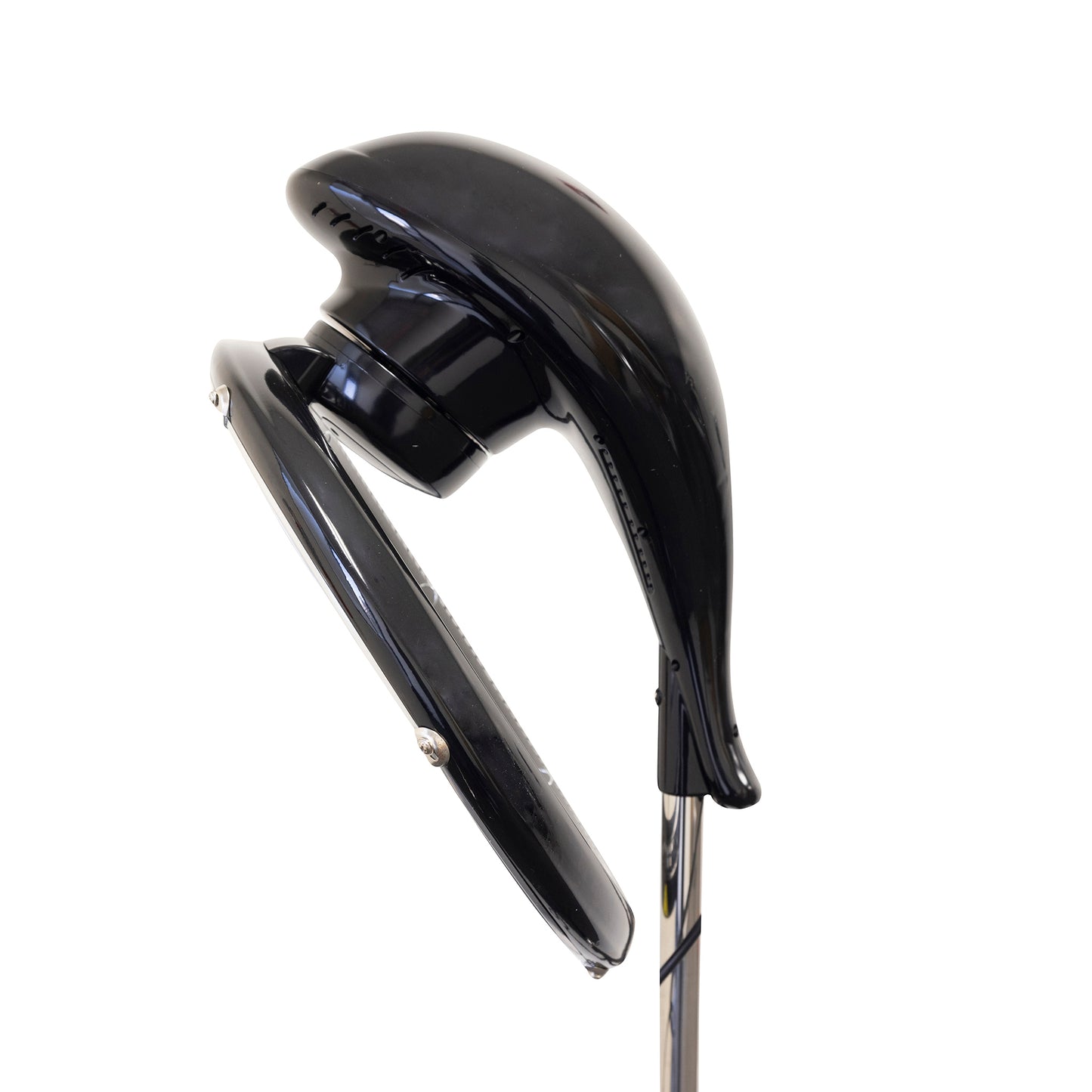SalonPro Orbiting Halo Procesador y acelerador de color de cabello infrarrojo profesional compacto con base rodante - Negro