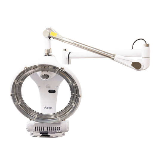 SalonPro Orbiting Halo Infrared Hair Color Processor & Dryer - Wall Mount, White