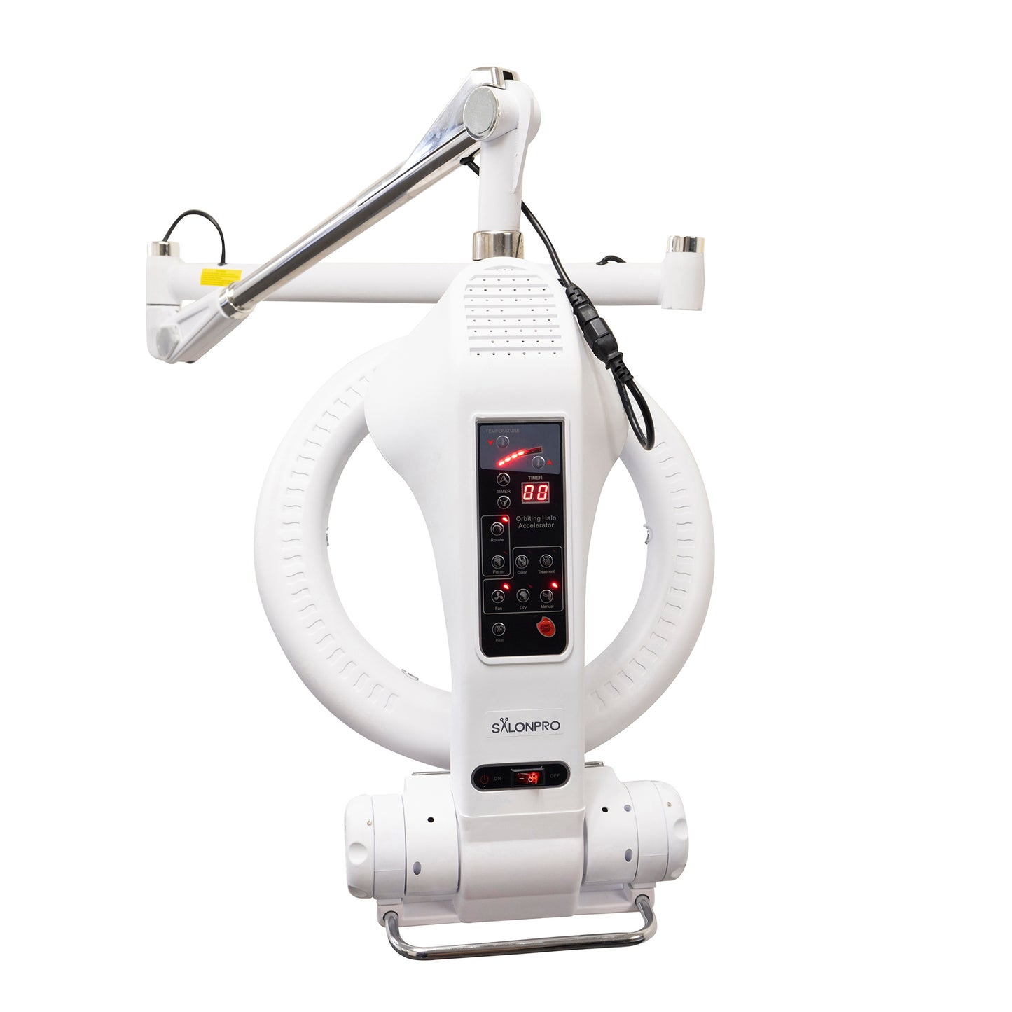SalonPro Orbiting Halo Infrared Hair Color Processor & Dryer - Wall Mount, White