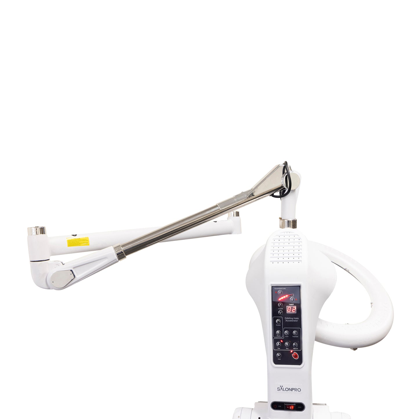 SalonPro Orbiting Halo Infrared Hair Color Processor & Dryer - Wall Mount, White