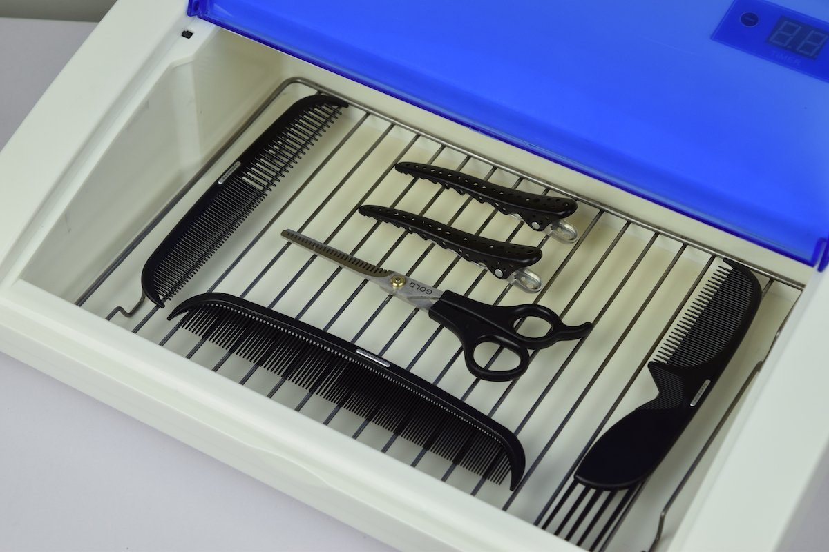 SalonPro UV Sterilizer Cabinet For Disinfecting Styling Tools Sanitizer Cabinet SalonPro Equipment