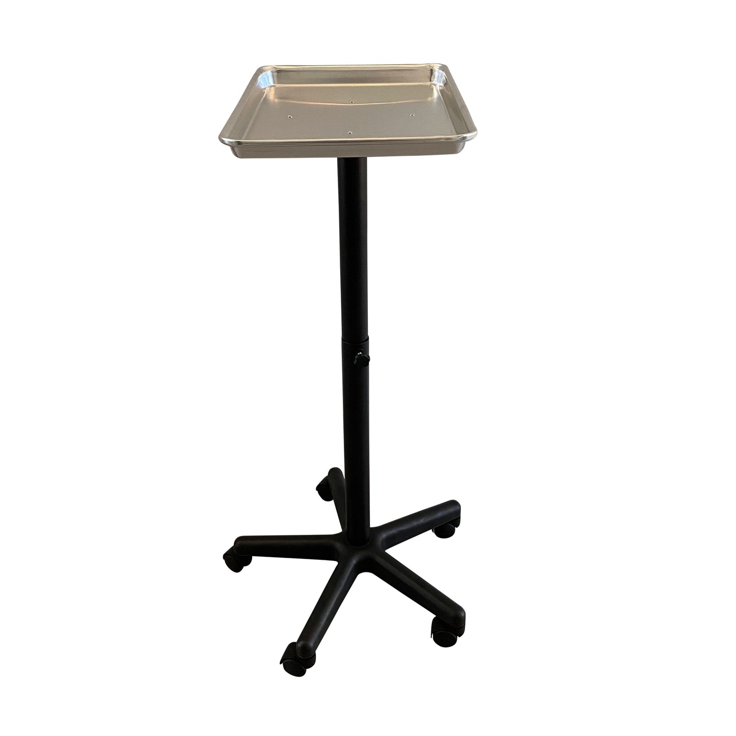 SalonPro Adjustable Aluminum Rolling Styling Cart Trolley w/ Tool Holder Salon Furniture SalonPro Equipment