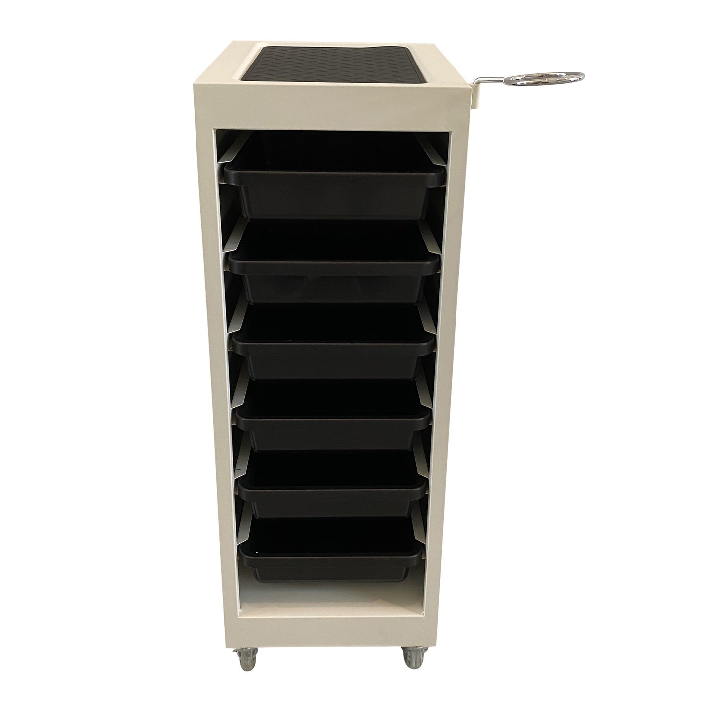 SalonPro 5 Drawer Metal Styling Cabinet Storage & Coloring Trolley w/ Rolling Wheels Styling Trolley SalonPro Equipment