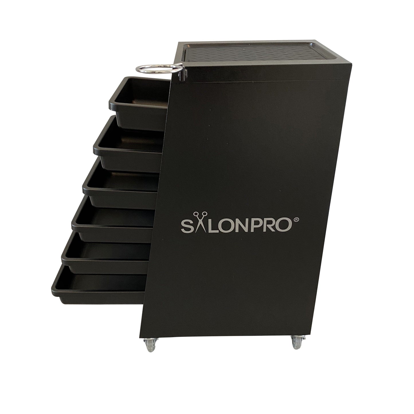 SalonPro 5 Drawer Metal Styling Cabinet Storage & Coloring Trolley w/ Rolling Wheels Styling Trolley SalonPro Equipment