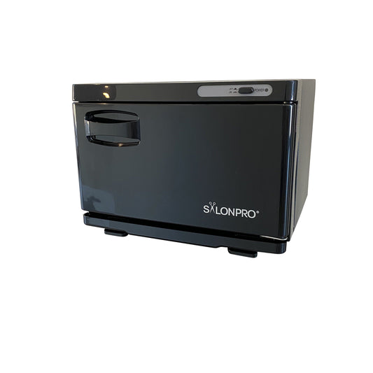 SalonPro UV Mini Towel Warmer Cabinet in Black Towel Warmer Cabinet SalonPro Equipment