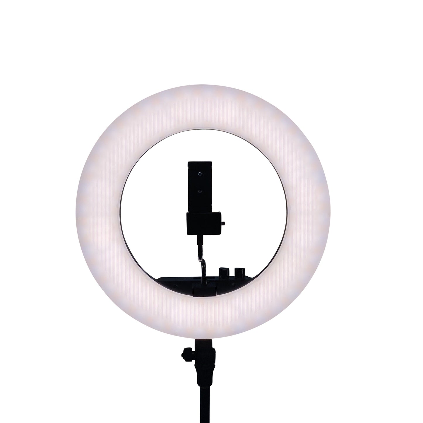 SalonPro LED Adjustable Ring Light for Salon Photography w/ Phone Mount & Mirror Light SalonPro Equipment