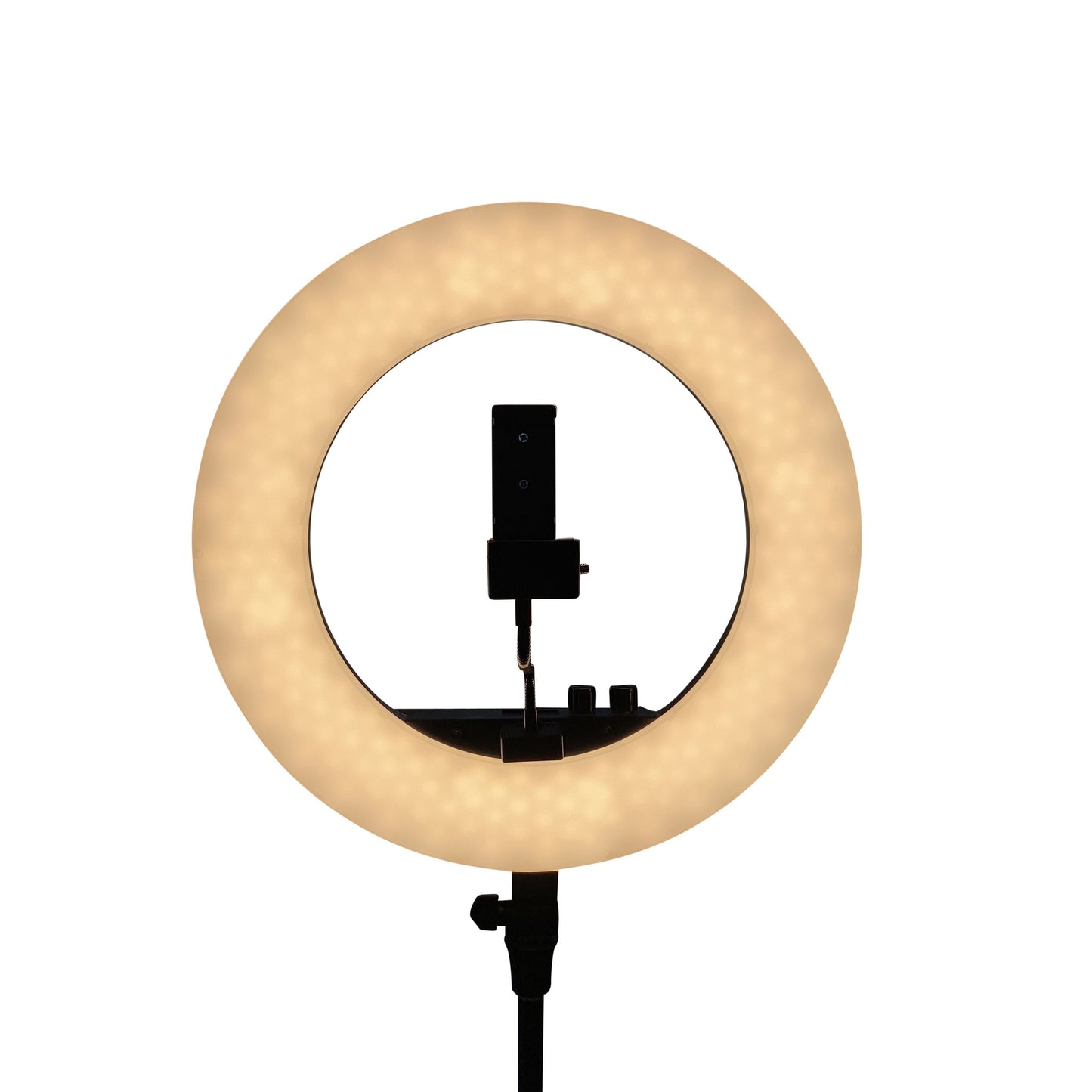 SalonPro LED Adjustable Ring Light for Salon Photography w/ Phone Mount & Mirror Light SalonPro Equipment