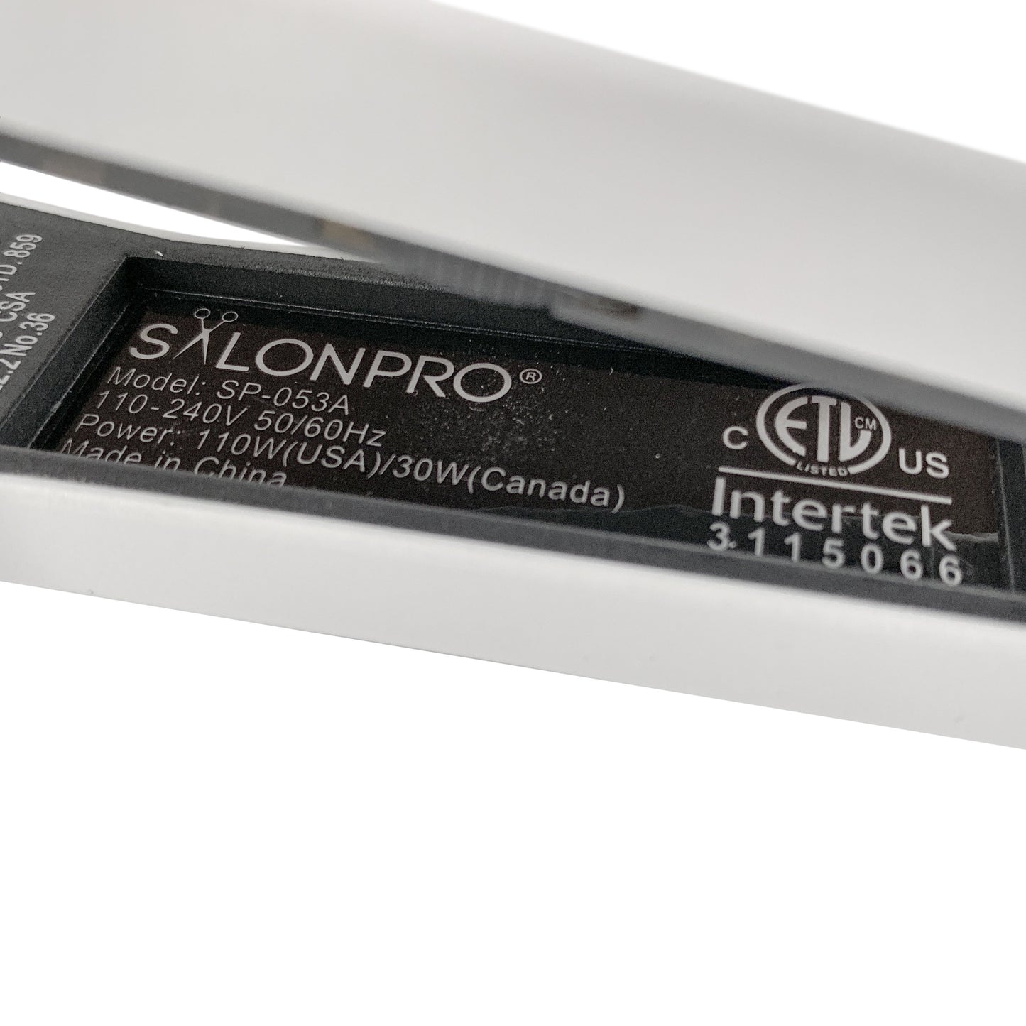 Professional Hair Straightener Flat Iron - SalonPro SP-053A 1.25" Hair Straightener SalonPro Equipment
