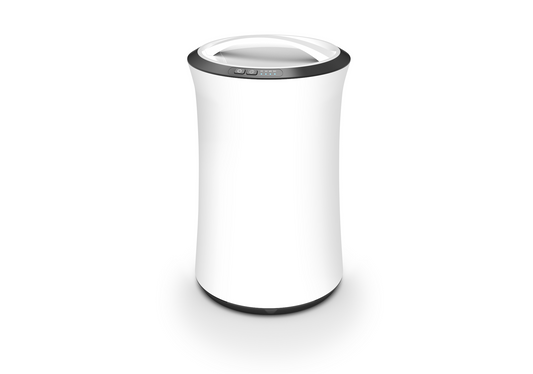 SalonPro Towel Warmer Bucket – White & Black, Large Capacity
