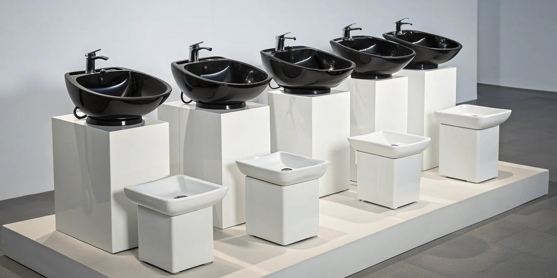 A lineup of the best portable hair washing sinks with water tanks.