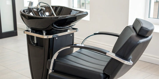 The best shampoo bowl and chair with an ergonomic design and comfortable headrest.