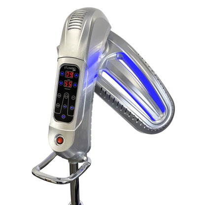 NEW SalonPro Orbiting Halo 2.0 Infrared Hair Dryer & Color Processor – Rolling Base
