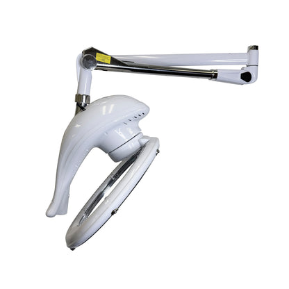 NEW SalonPro Orbiting Halo Compact Infrared Hair Dryer & Color Processor – Wall Mount, White