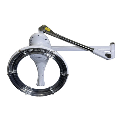 NEW SalonPro Orbiting Halo Compact Infrared Hair Dryer & Color Processor – Wall Mount, White