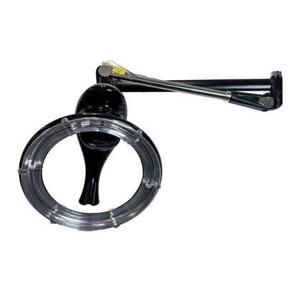 NEW SalonPro Orbiting Halo Compact Infrared Hair Dryer & Color Processor – Wall Mount, Black