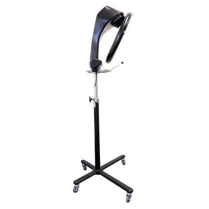 SalonPro Orbiting Halo Infrared Hair Dryer & Color Processor - Rolling Base, Black