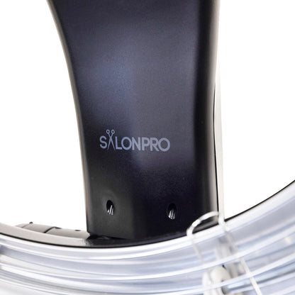 SalonPro Orbiting Halo Infrared Hair Dryer & Color Processor - Rolling Base, Black
