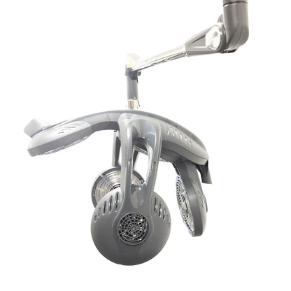 SalonPro Multi-Zone+ Infrared Hair Dryer & Color Processor – Wall Mount, Grey