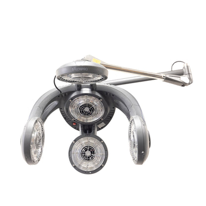 SalonPro Multi-Zone+ Infrared Hair Dryer & Color Processor – Wall Mount, Grey
