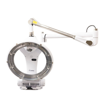 SalonPro Orbiting Halo Infrared Hair Dryer & Color Processor - Wall Mount, White
