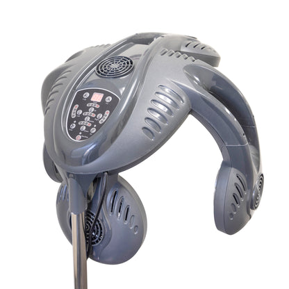 SalonPro Multi-Zone+ Infrared Hair Dryer & Color Processor – Rolling Base, Grey