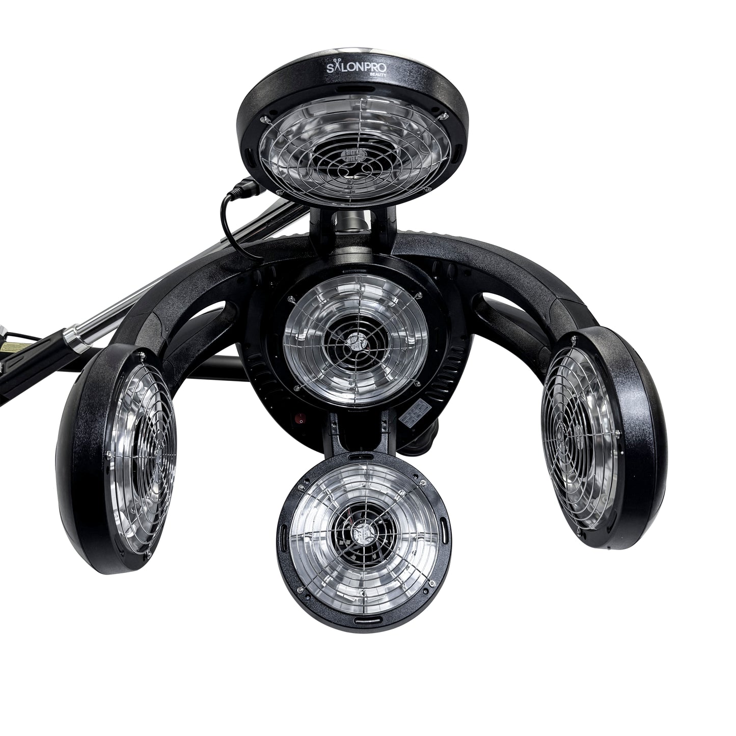 SalonPro Infrared Hair Processor & Dryer – Wall Mount, Black