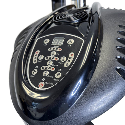 SalonPro Multi-Zone+ Infrared Hair Dryer & Color Processor – Wall Mount, Black