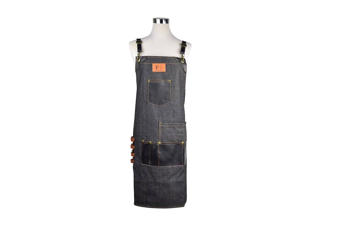 Premium Quality Denim Salon Barber Styling Apron Styling Apron SalonPro Equipment 