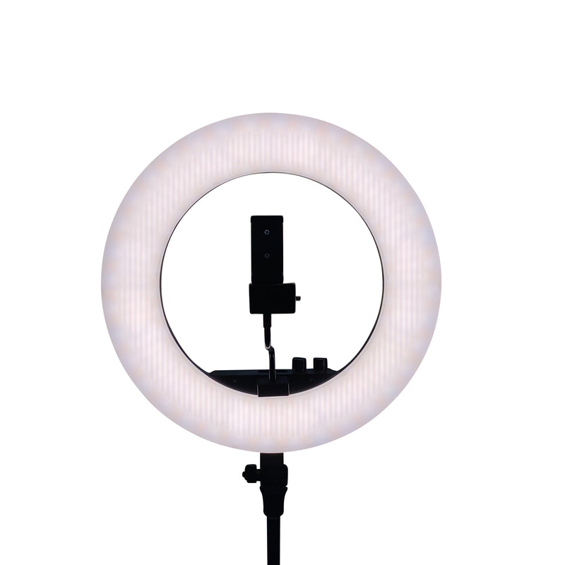 SalonPro LED Adjustable Ring Light for Salon Photography w/ Phone Mount & Mirror Light SalonPro Equipment 