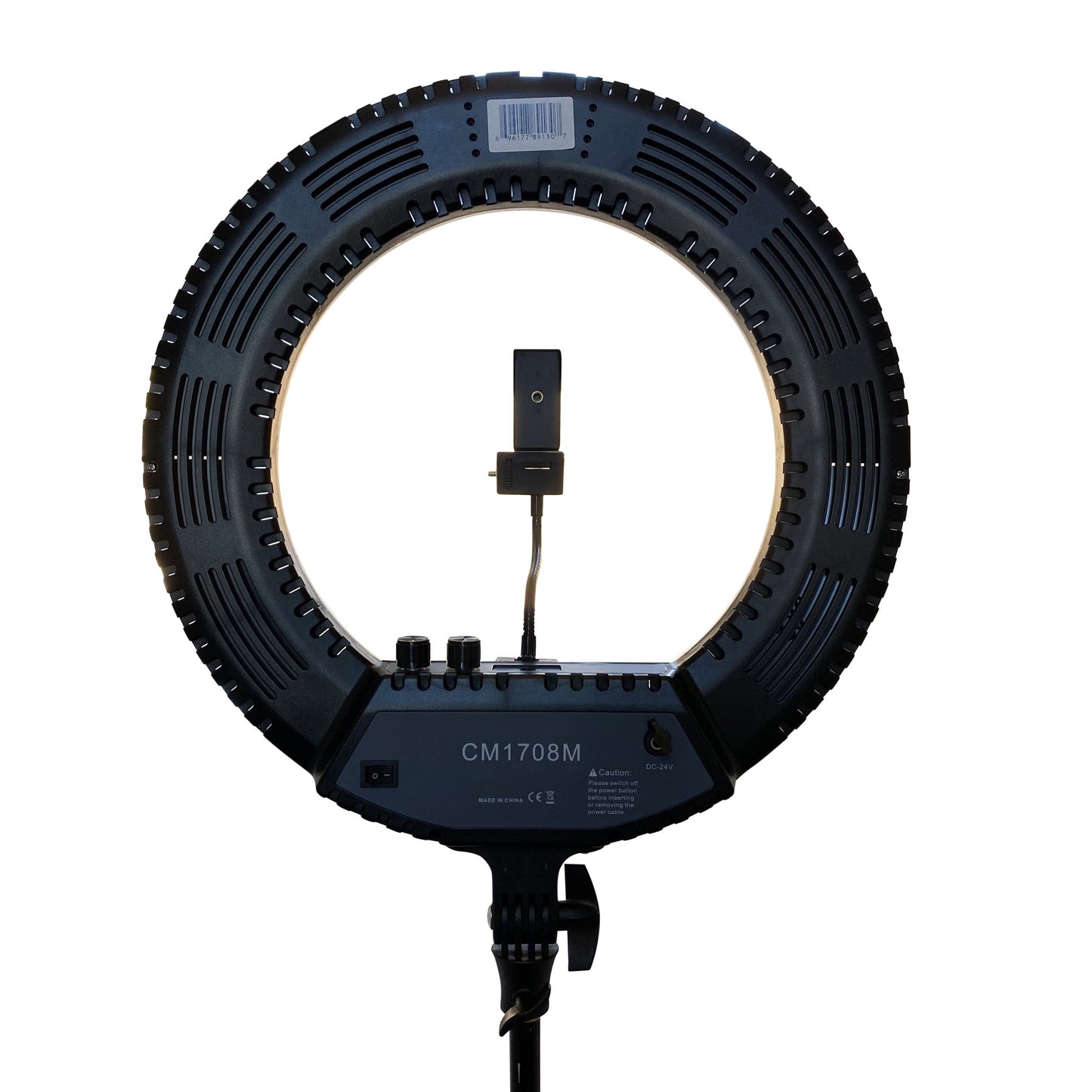 SalonPro LED Adjustable Ring Light for Salon Photography w/ Phone Mount & Mirror Light SalonPro Equipment 