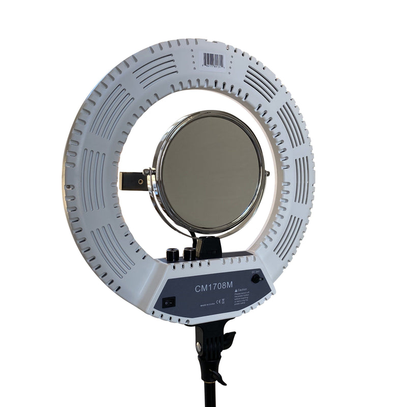 SalonPro LED Adjustable Ring Light for Salon Photography w/ Phone Mount & Mirror Light SalonPro Equipment 